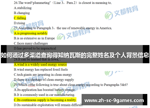 如何通过多渠道查询得知纳瓦斯的完整姓名及个人背景信息