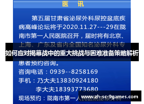 如何应对揭幕战中的重大挑战与困难准备策略解析
